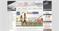Desktop Screenshot of materace-online.eu